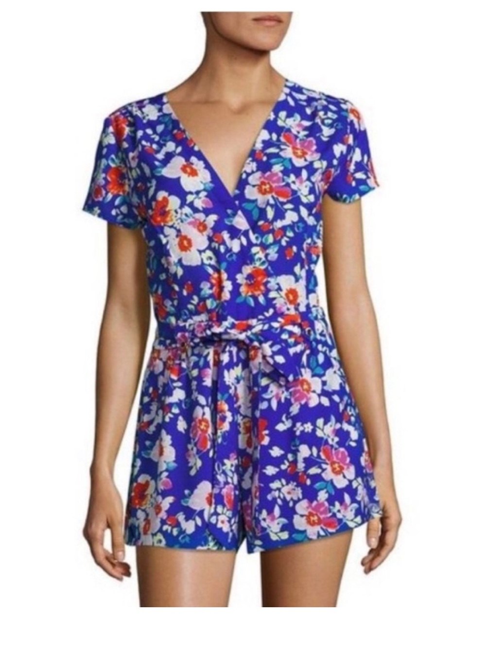 Yumi Kim Blue love potion Paradise floral Romper XS